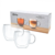 Set Taza x2 Hudson Doble Pared Vidrio - 150 Ml