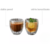 Set Vaso x 2 Hudson Doble Pared Vidrio Rayado - 150 Ml en internet
