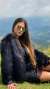 Casaco Maria - Pelo alto preto - loja online