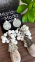 Brinco Acrílico Off White - comprar online