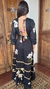 Vestido Boho Chic Surya Preto e Rosa - loja online