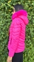 Casaco Julia Nylon Com Pelo Pink - Loja Online de Roupas | Maria Vai Com a Moda