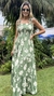 Vestido Mila Flores Verde - comprar online