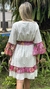 Vestido Boho Chic Julia Pink Curto - Loja Online de Roupas | Maria Vai Com a Moda