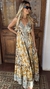 Vestido Boho Chic Riviera Marrom e Azul - comprar online