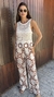 Conjunto Premium Crochê Floral Marrom - comprar online