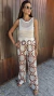 Conjunto Premium Crochê Floral Marrom - loja online