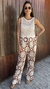 Conjunto Premium Crochê Floral Marrom - Loja Online de Roupas | Maria Vai Com a Moda