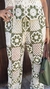 Conjunto Premium Crochê Floral Verde na internet