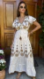 Vestido Boho Chic Amara Marrom - comprar online
