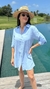 Chemise See you Karma Baby Blue - comprar online