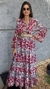 Vestido Boho Chic Seda Laura Bohemian - Loja Online de Roupas | Maria Vai Com a Moda