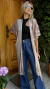 Kimono Glam Ouro Velho - Loja Online de Roupas | Maria Vai Com a Moda