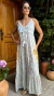 Vestido Boho Premium Jaipur Baby blue
