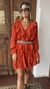 Vestido Macaquinho Olivia Terracota - comprar online