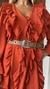 Vestido Macaquinho Olivia Terracota - Loja Online de Roupas | Maria Vai Com a Moda