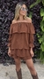 Conjunto Lara Shorts + Bata Chocolate - Loja Online de Roupas | Maria Vai Com a Moda