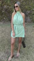 Vestido/ Macaquinho Isadora Verde - comprar online