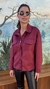 Camisa Suede Marsala na internet