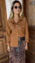 Camisa Suede Caramelo - comprar online