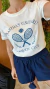 T Shirt Tênis Branca