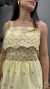 Vestido Anabela Amarelo Manteiga - loja online