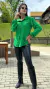 Camisa Shine Brilho Verde - comprar online