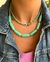 Mix de Colares Olho Grego Verde - comprar online