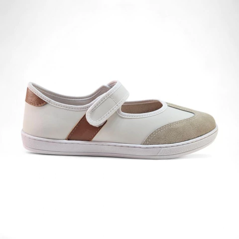 Tenis Sapatilha Alice Couro