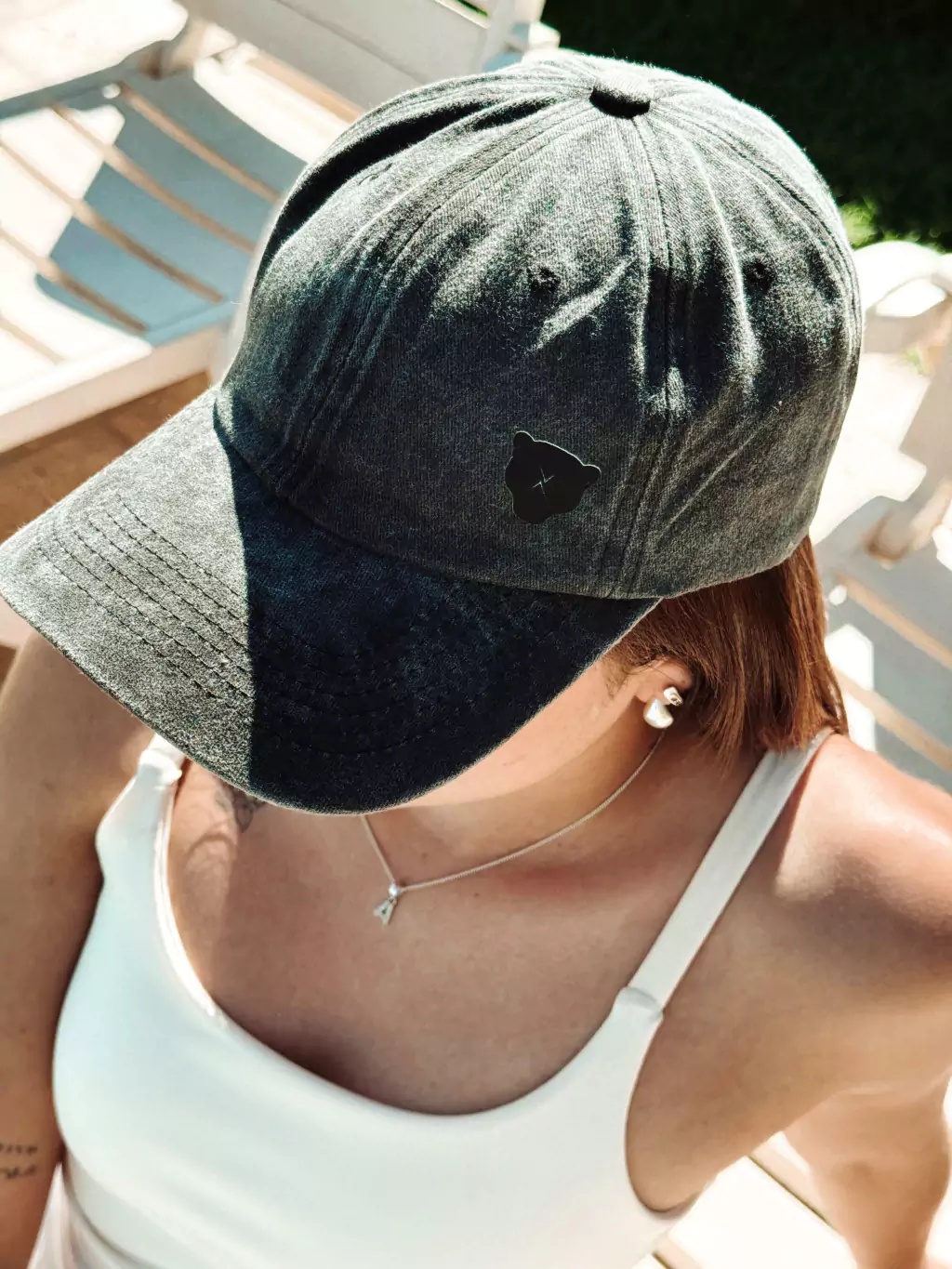 Gorra Denim lavado negro