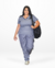 Conjunto Isis e Brisa Plus Size - Cinza