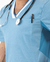 Blusa Kai - Denim - Nanoah - Scrubs Modernos!