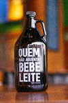 Growler de Vidro 2 litros - Quem não Aguenta Bebe Leite