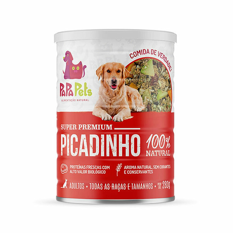 ALIMENTO ÚMIDO PAPAPETS PICADINHO - LATA 280G