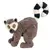 PELÚCIA KONG SCAMPERS LEMURE - M - comprar online