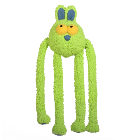 QMONSTER COELHO PUXA PUXA EXTENSÍVEL - VERDE