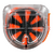 Carretel de Paracord Tático Transparente (15m de paracord 550 Laranja Neon)