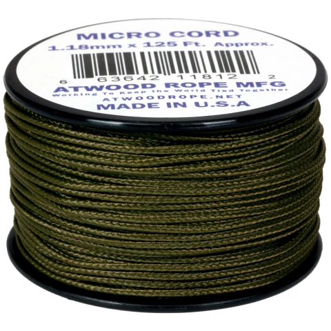 Microcord Atwood 100lb (37,5m) - OD (Verde Militar)