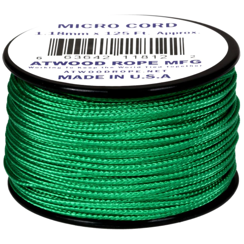 Microcord Atwood 100lb (37,5m) - Verde