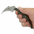 Imagem do Faca CRKT Keramin, empunhadura em resina. Acompanha bainha.