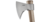 Machado CRKT WOODS NOBO T-HAWK 2732 Aço Carbono 1055 - loja online