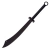 Facão Cold Steel estilo chinês com empunhadura modificada