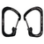 Mosquetão Nite Ize SlideLock Carabiner #2 em aço inox preto - comprar online