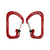 Mosquetão Nite Ize SlideLock Carabiner #3 em alumínio vermelho - Crosster | Equipamentos originais e de alta qualidade!