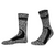 Meia Acolchoada Curtlo Trail 2 40-44 Mescla-Preto