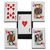 Conjunto com 5 Cartas para arremesso