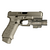 Lanterna p/ pistola Olight Baldr RL Desert Tan c/ Laser 1120 lúmens na internet