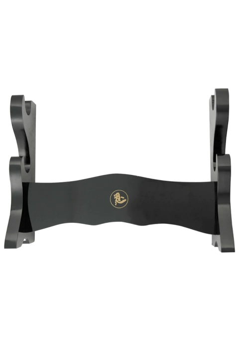 Suporte para Espada Master Cutlery BladesUSA Dois níveis, de mesa, em madeira
