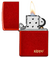 ISQUEIRO ZIPPO METALLIC RED MATTE na internet