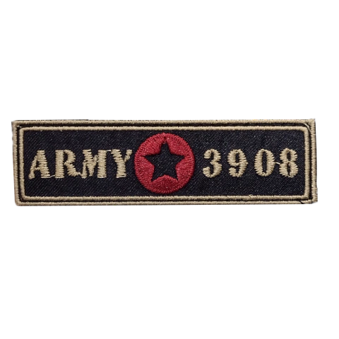 Patch Bordado ARMY 3808